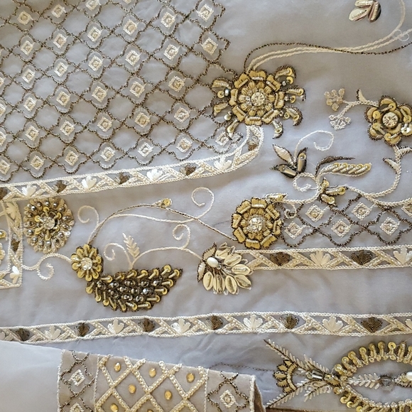 FINAL PRICE Pakistani formal 3 piece organza suit - Picture 7 of 15